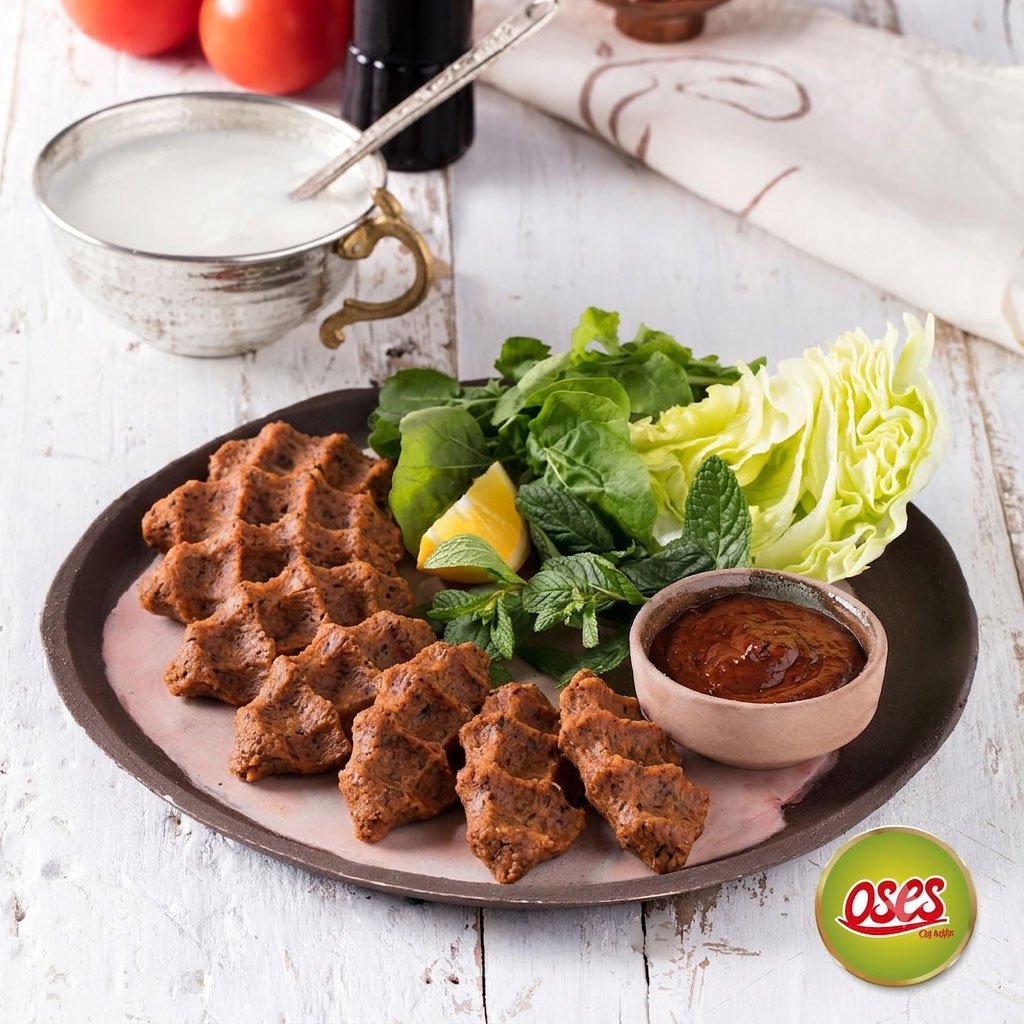 Oses Çiğ Köfte Nevşehir porsiyon sunumu