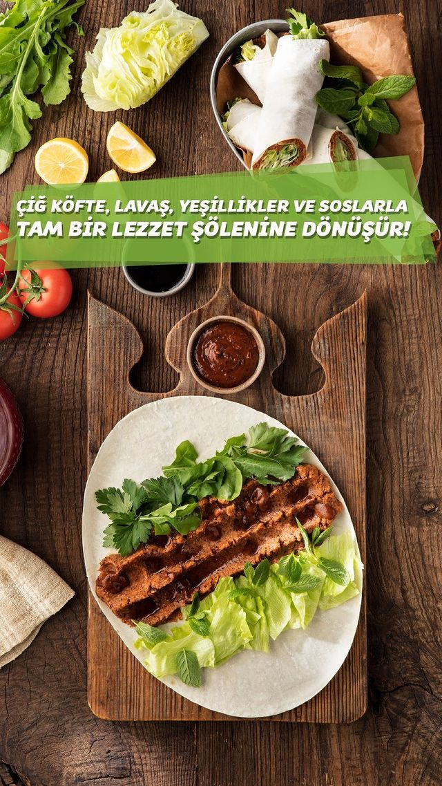 Çiğ Köfte Tabak