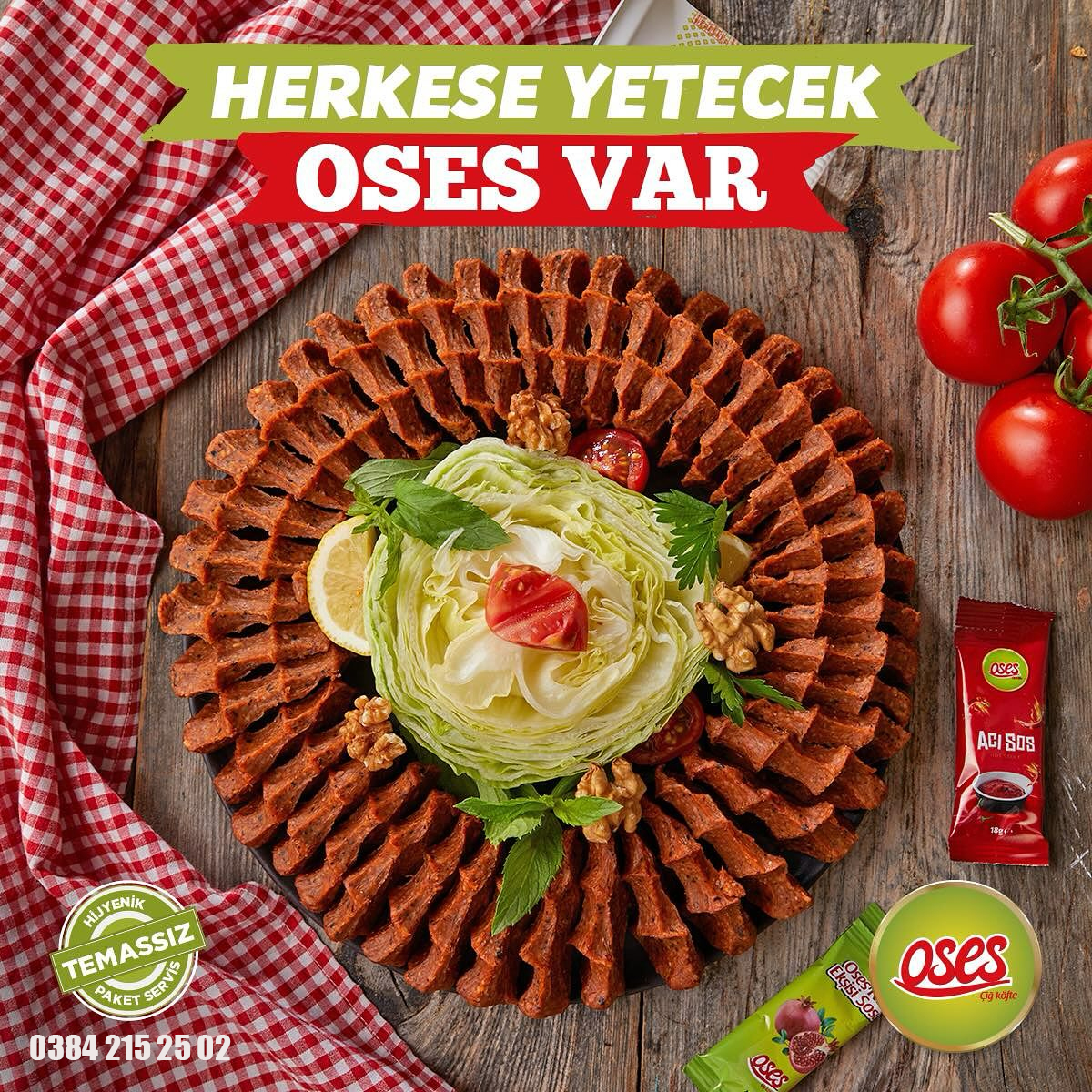 4'lu Çiğ Köfte Dürüm Menü