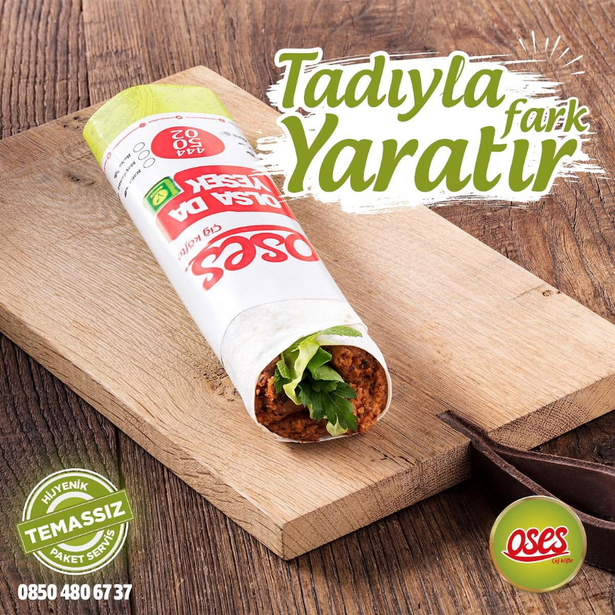 Çiğ Köfte Dürüm & Turşu Suyu