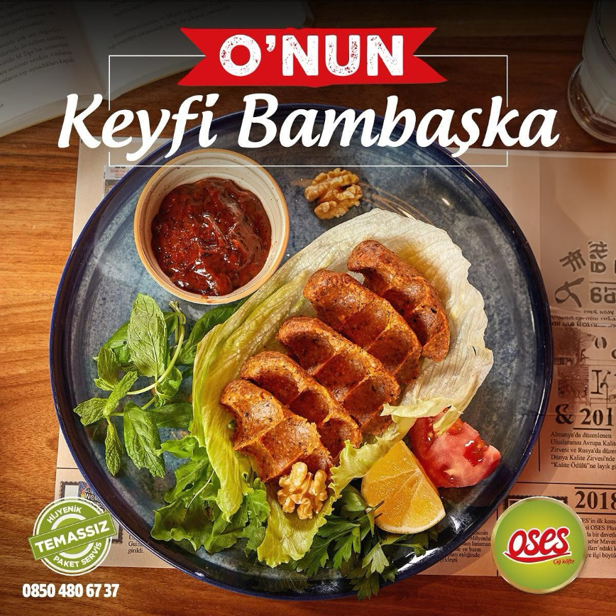Mega Çiğ Köfte Dürüm & Tatlı Menü