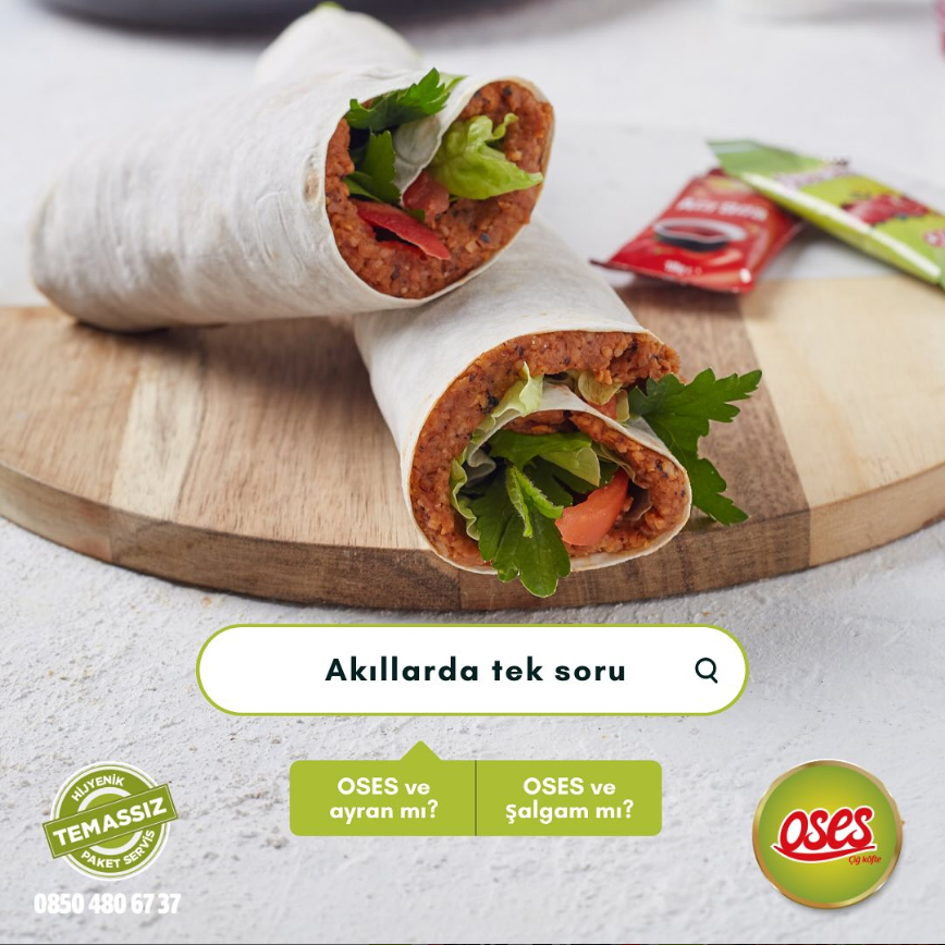 Mega Çiğ Köfte Dürüm (150 gr.)